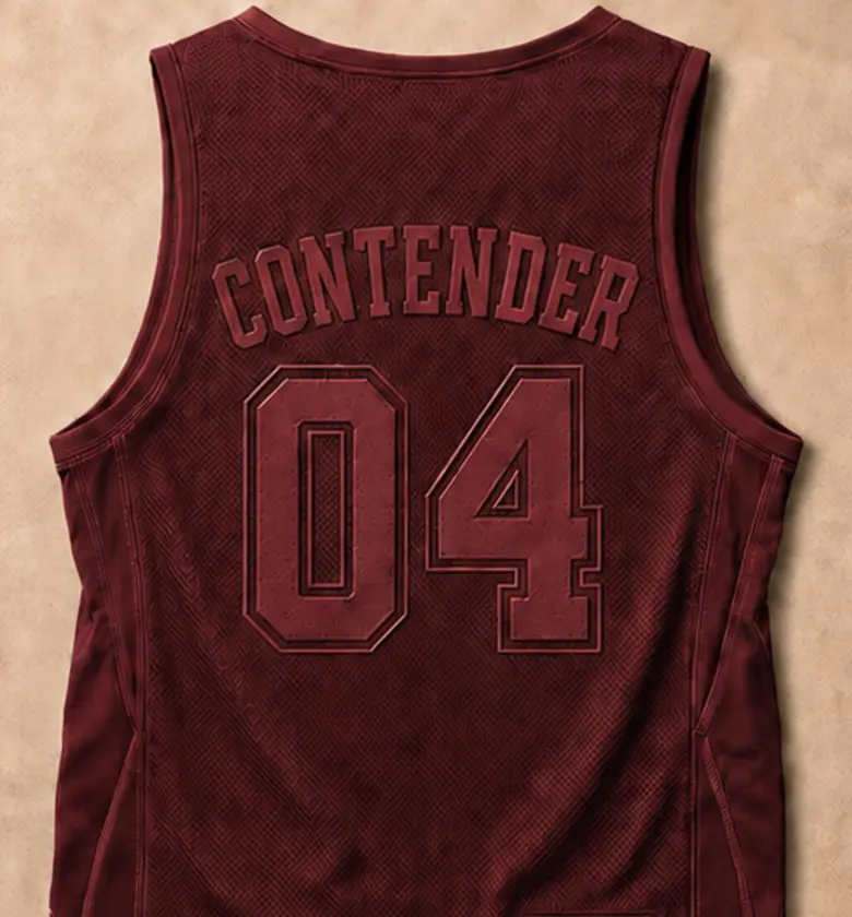 Maroon Contender 04 CALI100 rank singlet